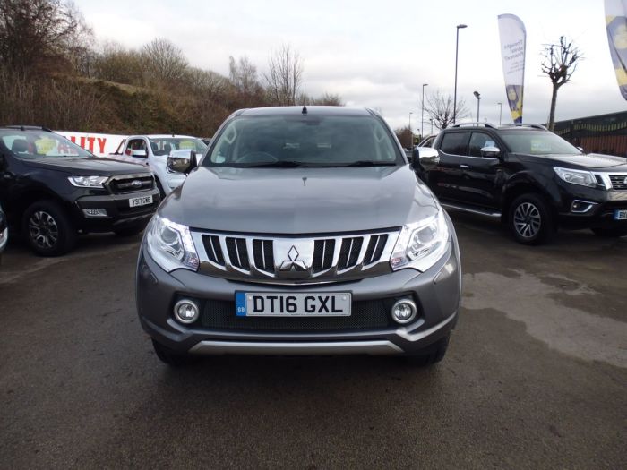 Mitsubishi L200 2.4 Double Cab DI-D 178 Barbarian 4WD Auto Pick Up Diesel Grey