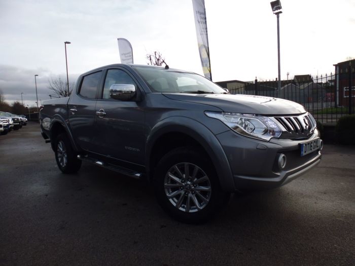 Mitsubishi L200 2.4 Double Cab DI-D 178 Barbarian 4WD Auto Pick Up Diesel Grey