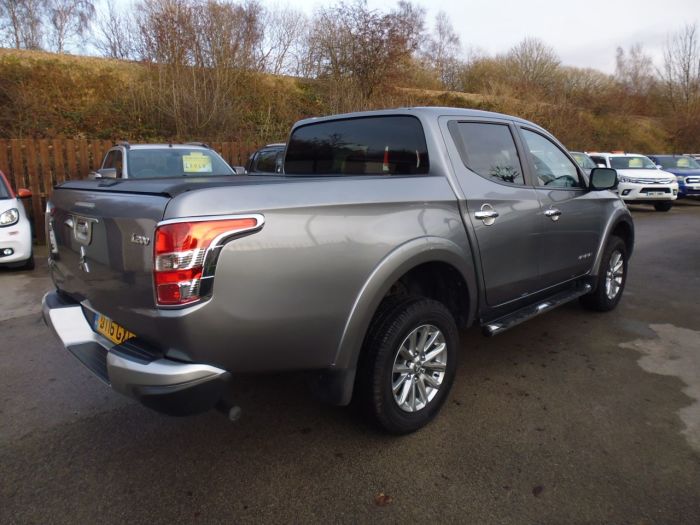 Mitsubishi L200 2.4 Double Cab DI-D 178 Barbarian 4WD Auto Pick Up Diesel Grey
