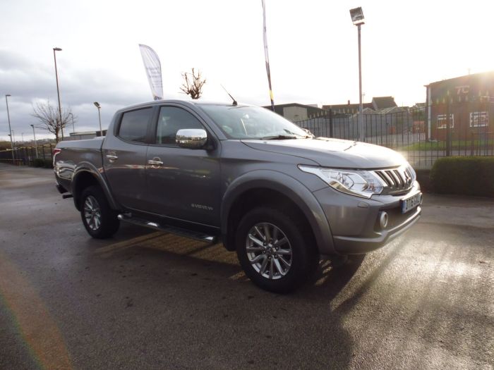 Mitsubishi L200 2.4 Double Cab DI-D 178 Barbarian 4WD Auto Pick Up Diesel Grey
