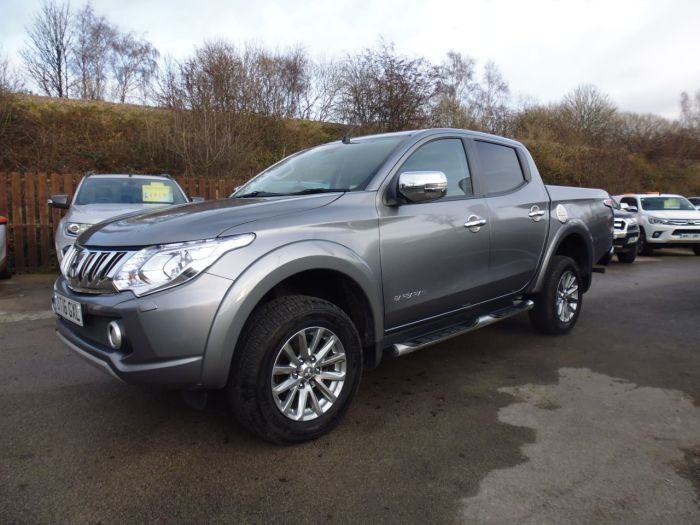 Mitsubishi L200 2.4 Double Cab DI-D 178 Barbarian 4WD Auto Pick Up Diesel Grey
