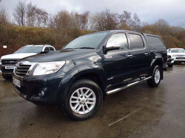 Toyota Hilux Invincible D/Cab Pick Up 3.0 D-4D 4WD 171 Pick Up Diesel Grey