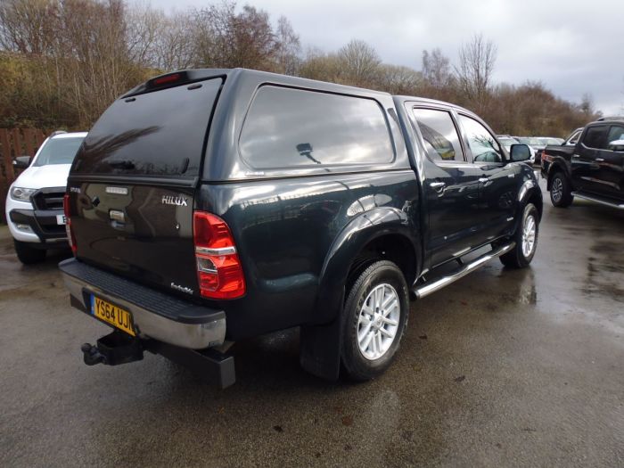 Toyota Hilux Invincible D/Cab Pick Up 3.0 D-4D 4WD 171 Pick Up Diesel Grey