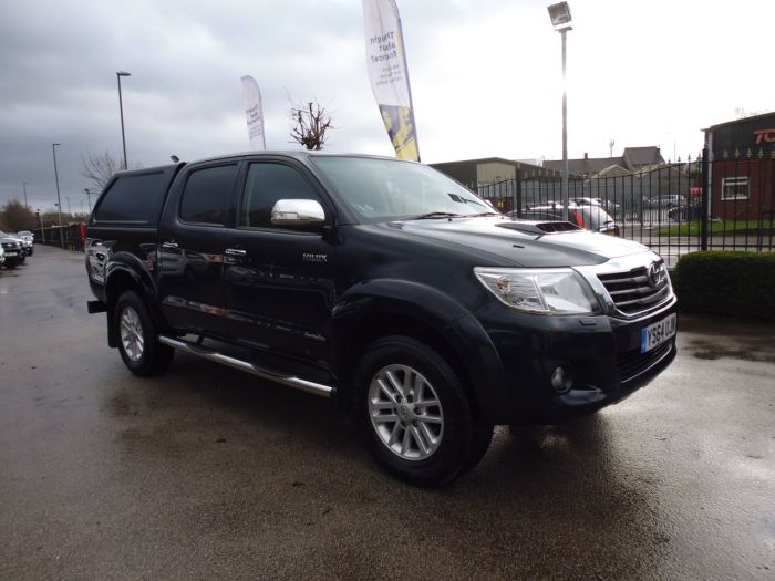 Toyota Hilux Invincible D/Cab Pick Up 3.0 D-4D 4WD 171 Pick Up Diesel Grey