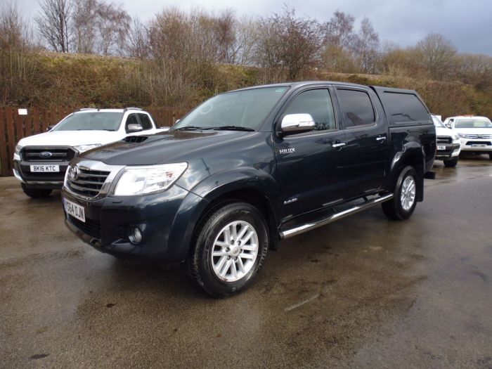 Toyota Hilux Invincible D/Cab Pick Up 3.0 D-4D 4WD 171 Pick Up Diesel Grey