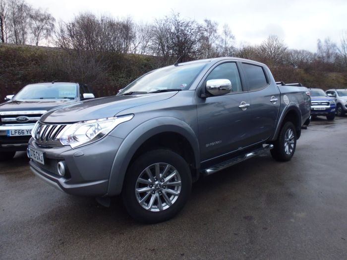 Mitsubishi L200 2.4 Double Cab DI-D 178 Barbarian 4WD Auto Pick Up Diesel Grey