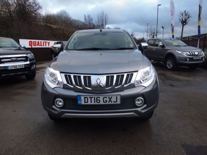 Mitsubishi L200 2.4 Double Cab DI-D 178 Barbarian 4WD Auto Pick Up Diesel Grey