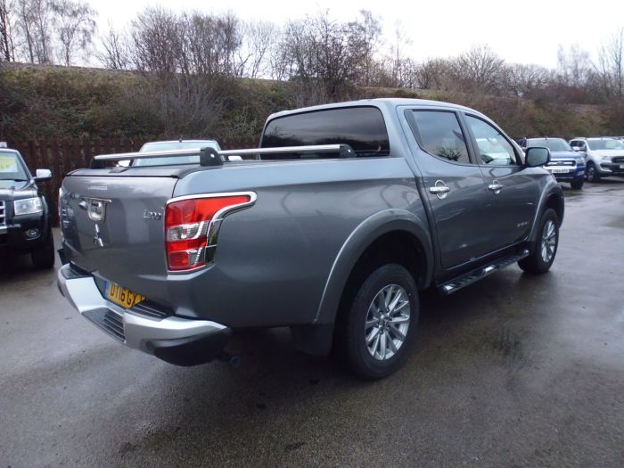 Mitsubishi L200 2.4 Double Cab DI-D 178 Barbarian 4WD Auto Pick Up Diesel Grey