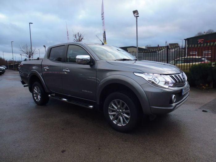 Mitsubishi L200 2.4 Double Cab DI-D 178 Barbarian 4WD Auto Pick Up Diesel Grey