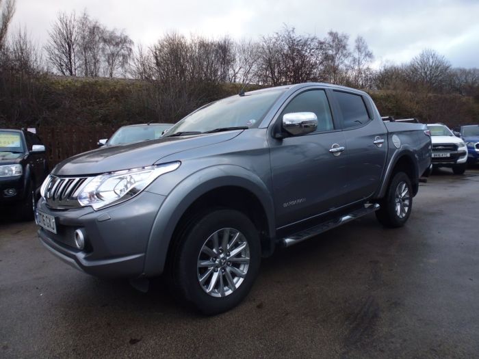 Mitsubishi L200 2.4 Double Cab DI-D 178 Barbarian 4WD Auto Pick Up Diesel Grey