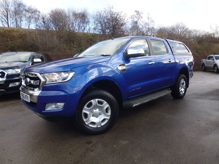 Ford Ranger Pick Up Double Cab Limited 2 2.2 TDCi Pick Up Diesel Blue