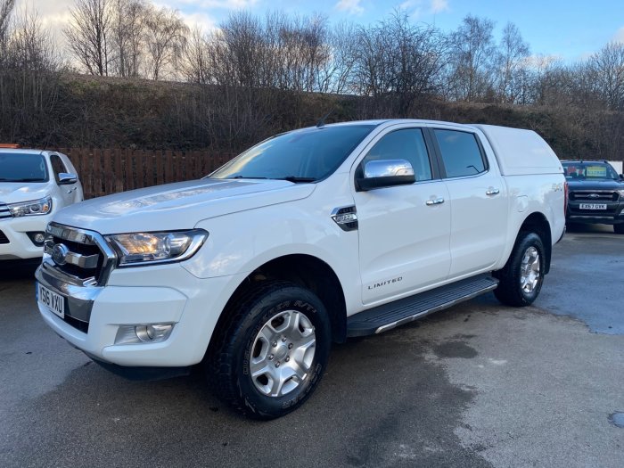 Ford Ranger Pick Up Double Cab Limited 2 2.2 TDCi Pick Up Diesel White
