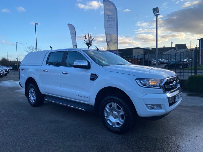 Ford Ranger Pick Up Double Cab Limited 2 2.2 TDCi Pick Up Diesel White
